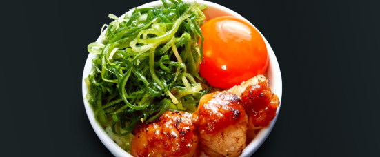 柚子塩ミニホルモン丼