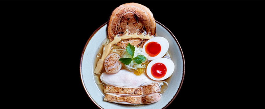 冷やしとろろ塩そば
